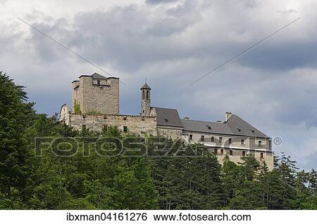 Stixenstein Castle, Ternitz, Industrieviertel, Lower Austria, Austria, Europe View Large Photo Image Stock Photograph - Stixenstein Castle, Ternitz, Industrieviertel, Lower Austria, Austria, Europe. Fotosearch