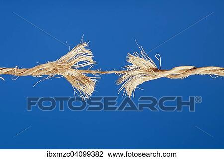 Stock Image - String stretched to the breaking point. Fotosearch