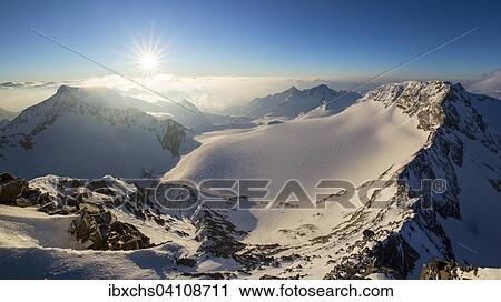 Sunrise at the Wilder Pfaff, 3456m, Stubai Alps, Tyrol, Austria, Europe View Large Photo Image Stock Image - Sunrise at the Wilder Pfaff, 3456m, Stubai Alps, Tyrol, Austria, Europe. Fotosearch