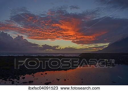 Sunset, Lajes do Pico, Pico Island, Azores, Portugal, Europe View Large Photo Image Stock Image - Sunset, Lajes do Pico, Pico Island, Azores, Portugal, Europe. Fotosearch