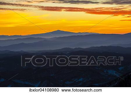 Sunset on Mount Amiata, Monte Amiata, in winter, Apennines, Marche, Italy, Europe View Large Photo Image Stock Image - Sunset on Mount Amiata, Monte Amiata, in winter, Apennines, Marche, Italy, Europe. Fotosearch
