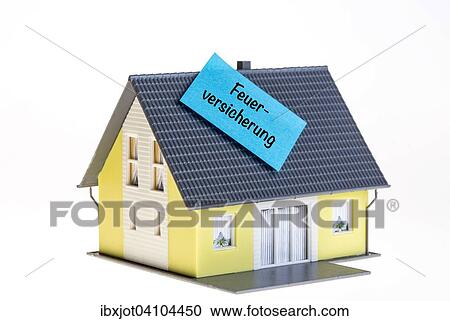 Symbol for real estate fire damage insurance in German View Large Photo Image Stock Image - Symbol for real estate fire damage insurance in German. Fotosearch