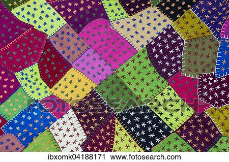 Tapestry of colourful patches, detail, Rajasthan, India, Asia View Large Photo Image Stock Image - Tapestry of colourful patches, detail, Rajasthan, India, Asia. Fotosearch