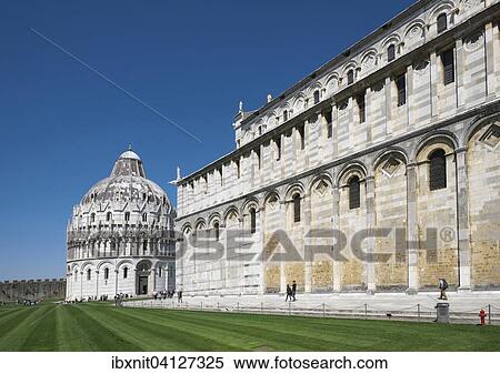 The Cathedral and Baptistery of Pisa, Pisa, Tuscany, Italy, Europe View Large Photo Image Stock Photography - The Cathedral and Baptistery of Pisa, Pisa, Tuscany, Italy, Europe. Fotosearch