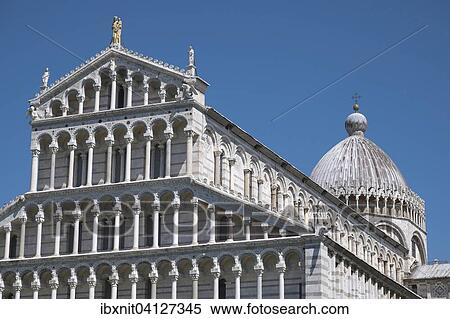 The Cathedral of Pisa, west facade, Pisa, Tuscany, Italy, Europe View Large Photo Image Stock Photography - The Cathedral of Pisa, west facade, Pisa, Tuscany, Italy, Europe. Fotosearch