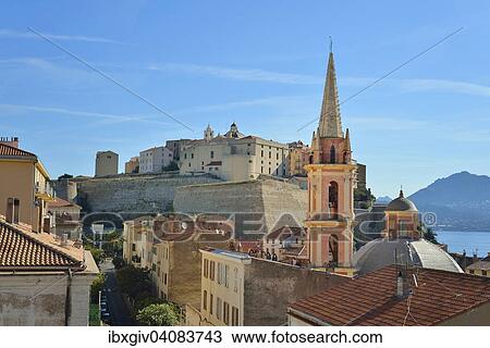 The church of Sainte-Marie-Majeure and the citadel of Calvi, Balagne, Haute-Corse, Corsica, France, Europe View Large Photo Image Stock Image - The church of Sainte-Marie-Majeure and the citadel of Calvi, Balagne, Haute-Corse, Corsica, France, Europe. Fotosearch