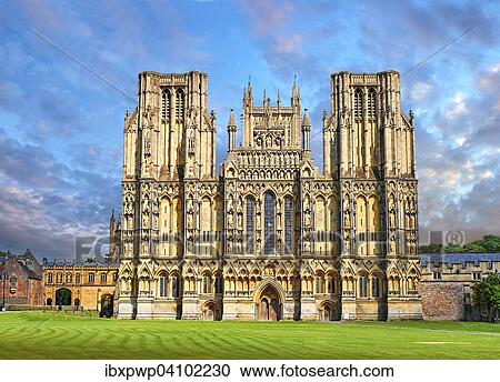 The facade of the medieval Wells Cathedral built in the Early English Gothic style in 1175, Wells, Somerset, England, United Kingdom, Europe View Large Photo Image Stock Image - The facade of the medieval Wells Cathedral built in the Early English Gothic style in 1175, Wells, Somerset, England, United Kingdom, Europe. Fotosearch