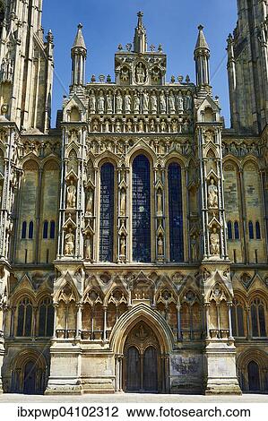 The facade of the medieval Wells Cathedral built in the Early English Gothic style in 1175, Wells, Somerset, England, United Kingdom, Europe View Large Photo Image Stock Image - The facade of the medieval Wells Cathedral built in the Early English Gothic style in 1175, Wells, Somerset, England, United Kingdom, Europe. Fotosearch