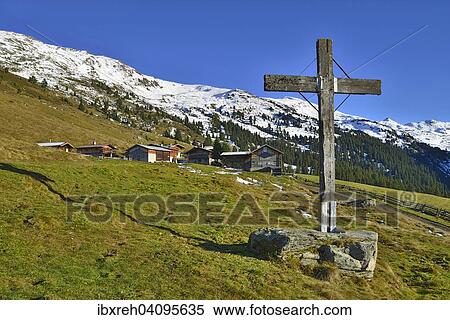 The former Gilfert summit cross, now standing on the Nonsalm alp, Weerberg, Tyrol, Austria, Europe View Large Photo Image Stock Photography - The former Gilfert summit cross, now standing on the Nonsalm alp, Weerberg, Tyrol, Austria, Europe. Fotosearch