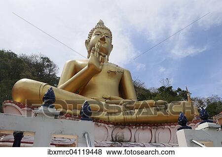 The Great Buddha of Khao Rang, Phuket, Thailand, Asia View Large Photo Image Stock Photo - The Great Buddha of Khao Rang, Phuket, Thailand, Asia. Fotosearch