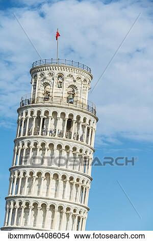 The Leaning Tower of Pisa, Santa Maria Assunta, Piazza del Duomo or Piazza dei Miracoli, Pisa, Tuscany, Italy, Europe View Large Photo Image Picture - The Leaning Tower of Pisa, Santa Maria Assunta, Piazza del Duomo or Piazza dei Miracoli, Pisa, Tuscany, Italy, Europe. Fotosearch