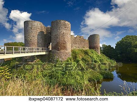 The medieval Llantilio Castle, also White Castle, circa 1185-87, Llantilio Crossenny, Monmouthshire, Wales, United Kingdom, Europe View Large Photo Image Stock Image - The medieval Llantilio Castle, also White Castle, circa 1185-87, Llantilio Crossenny, Monmouthshire, Wales, United Kingdom, Europe. Fotosearch