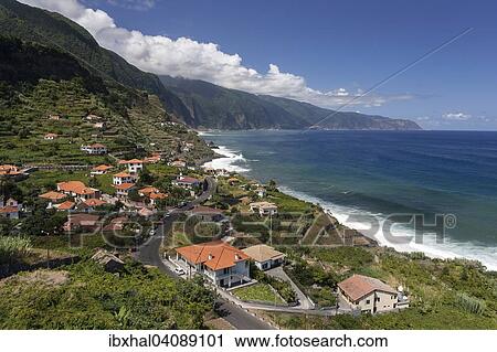 The north coast of Madeira, in Ponta Delgada, Madeira, Portugal, Europe View Large Photo Image Stock Image - The north coast of Madeira, in Ponta Delgada, Madeira, Portugal, Europe. Fotosearch