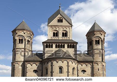 The Romanesque abbey church of Benedictine Maria Laach Abbey, Eifel, Rhineland-Palatinate, Germany, Europe View Large Photo Image Stock Image - The Romanesque abbey church of Benedictine Maria Laach Abbey, Eifel, Rhineland-Palatinate, Germany, Europe. Fotosearch