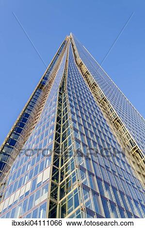 Stock Photograph - The Shard skyscraper, Southwark, South Bank, London, England, United Kingdom, Europe. Fotosearch