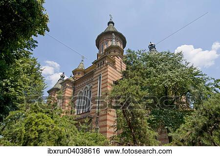 Timisoara Orthodox Cathedral, Temeswar or Timisoara, Romania, Europe View Large Photo Image Stock Photograph - Timisoara Orthodox Cathedral, Temeswar or Timisoara, Romania, Europe. Fotosearch