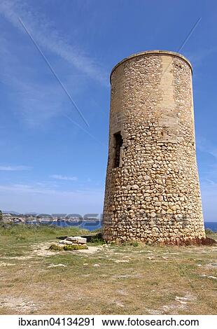 Torre del Serral dels Falcons or Torre de Manacor, Porto Christo, Majorca, Balearic Islands, Spain, Europe View Large Photo Image Stock Image - Torre del Serral dels Falcons or Torre de Manacor, Porto Christo, Majorca, Balearic Islands, Spain, Europe. Fotosearch