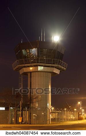 Tower at Dortmund Airport 21, Dortmund, Ruhr Area, North Rhine-Westphalia, Germany, Europe View Large Photo Image Picture - Tower at Dortmund Airport 21, Dortmund, Ruhr Area, North Rhine-Westphalia, Germany, Europe. Fotosearch