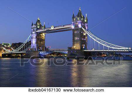 Tower Bridge illuminated at night, Thames, London, England, United Kingdom, Europe View Large Photo Image Stock Image - Tower Bridge illuminated at night, Thames, London, England, United Kingdom, Europe. Fotosearch