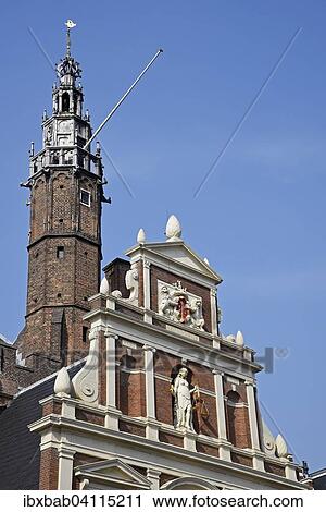 Town Hall with St. Bavokerk, Grote Markt, Haarlem, province of North Holland, The Netherlands, Europe View Large Photo Image Stock Image - Town Hall with St. Bavokerk, Grote Markt, Haarlem, province of North Holland, The Netherlands, Europe. Fotosearch