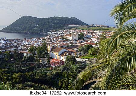 Townscape, Angra do Heroismo, Terceira, Azores, Portugal, Europe View Large Photo Image Stock Image - Townscape, Angra do Heroismo, Terceira, Azores, Portugal, Europe. Fotosearch