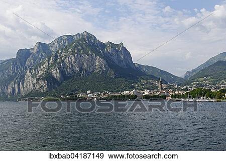 Townscape with Church of San Nicolo, Lecco, Lake Como, Lago di Como, Lombardy, Italy, Europe View Large Photo Image Stock Photo - Townscape with Church of San Nicolo, Lecco, Lake Como, Lago di Como, Lombardy, Italy, Europe. Fotosearch