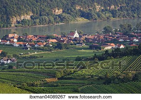 Townscape, Wosendorf, municipality Weissenkirchen in der Wachau, Danube, Wachau, Waldviertel, Lower Austria, Austria, Europe View Large Photo Image Stock Photo - Townscape, Wosendorf, municipality Weissenkirchen in der Wachau, Danube, Wachau, Waldviertel, Lower Austria, Austria, Europe. Fotosearch