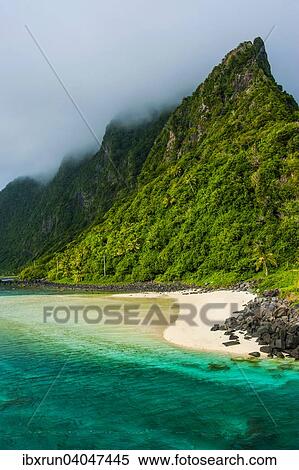 Turqoise water and white sand beach, Ofu Island, Manu‘a Group, Samoan Islands, American Samoa, Oceania View Large Photo Image Stock Photography - Turqoise water and white sand beach, Ofu Island, Manu‘a Group, Samoan Islands, American Samoa, Oceania. Fotosearch