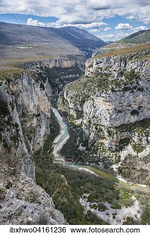Verdon and Gorges du Verdon or Grand Canyon du Verdon, Verdon Nature Park, Aiguines, Provence-Alpes-Cote d'Azur, France, Europe View Large Photo Image Stock Photograph - Verdon and Gorges du Verdon or Grand Canyon du Verdon, Verdon Nature Park, Aiguines, Provence-Alpes-Cote d'Azur, France, Europe. Fotosearch