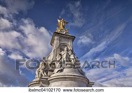 Victoria Memorial, The Mall, London, England, United Kingdom, Europe View Large Photo Image Stock Image - Victoria Memorial, The Mall, London, England, United Kingdom, Europe. Fotosearch