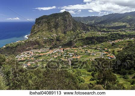 View of Faial and the Penha de Aguia or eagle rock, Madeira, Portugal, Europe View Large Photo Image Stock Image - View of Faial and the Penha de Aguia or eagle rock, Madeira, Portugal, Europe. Fotosearch