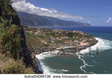 View of Ponta Delgada and the north coast of Madeira, Madeira, Portugal, Europe View Large Photo Image Stock Photograph - View of Ponta Delgada and the north coast of Madeira, Madeira, Portugal, Europe. Fotosearch