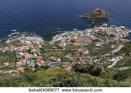 View of Porto Moniz, Madeira, Portugal, Europe View Large Photo Image Stock Photo - View of Porto Moniz, Madeira, Portugal, Europe. Fotosearch