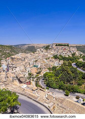 View of Ragusa Ibla, UNESCO World Heritage Site, Val di Noto, Sicily, Italy, Europe View Large Photo Image Stock Photography - View of Ragusa Ibla, UNESCO World Heritage Site, Val di Noto, Sicily, Italy, Europe. Fotosearch