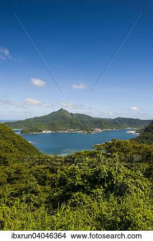 View over Pago Pago Harbor, Tutuila, American Samoa, Oceania View Large Photo Image Picture - View over Pago Pago Harbor, Tutuila, American Samoa, Oceania. Fotosearch