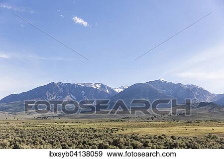 Views of the Sierra Nevada near Bodie, California, USA View Large Photo Image Stock Photo - Views of the Sierra Nevada near Bodie, California, USA. Fotosearch