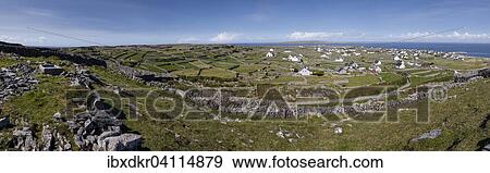 Village on the Aran Islands with stone walls, Inis Oirr, Aran Islands, Ireland, Europe View Large Photo Image Stock Photo - Village on the Aran Islands with stone walls, Inis Oirr, Aran Islands, Ireland, Europe. Fotosearch