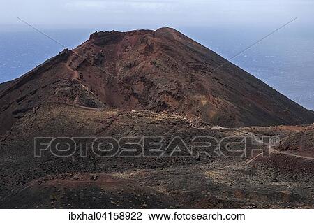 Volcano de Teneguia, near Fuencaliente, La Palma, Canary Islands, Spain, Europe View Large Photo Image Stock Image - Volcano de Teneguia, near Fuencaliente, La Palma, Canary Islands, Spain, Europe. Fotosearch
