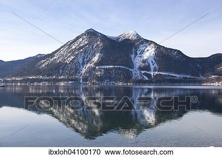 Walchensee or Lake Walchen and Herzogstand mountain in winter, Kochel am See, Jachenau, Upper Bavaria, Bavaria, Germany, Europe View Large Photo Image Stock Image - Walchensee or Lake Walchen and Herzogstand mountain in winter, Kochel am See, Jachenau, Upper Bavaria, Bavaria, Germany, Europe. Fotosearch