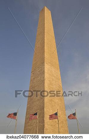 Washington Monument and flags of the United States, Washington DC, USA View Large Photo Image Stock Photo - Washington Monument and flags of the United States, Washington DC, USA. Fotosearch