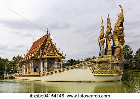 Wat Sa Suk Prasan temple ship in Wat Ban Na Muang, Ubon Ratchathani, Isan, Isaan, Thailand, Asia View Large Photo Image Stock Photograph - Wat Sa Suk Prasan temple ship in Wat Ban Na Muang, Ubon Ratchathani, Isan, Isaan, Thailand, Asia. Fotosearch