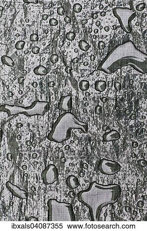 Water drops on tarpaulin View Large Photo Image Stock Photography - Water drops on tarpaulin. Fotosearch