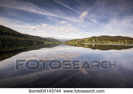 Water reflections on the Titisee lake in the Black Forest, Breisgau-Hochschwarzwald, Baden-Wurttemberg, Germany, Europe View Large Photo Image Picture - Water reflections on the Titisee lake in the Black Forest, Breisgau-Hochschwarzwald, Baden-Wurttemberg, Germany, Europe. Fotosearch
