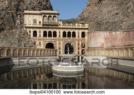 Water tank at Monkey Temple, Galtaji, Jaipur, Rajasthan, India, Asia View Large Photo Image Stock Image - Water tank at Monkey Temple, Galtaji, Jaipur, Rajasthan, India, Asia. Fotosearch