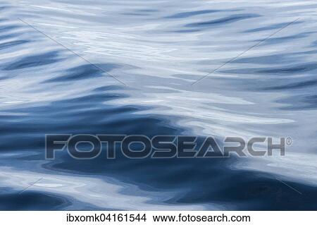 Picture - Wave, surface of the sea, Denmark Strait, Greenland, North America. Fotosearch
