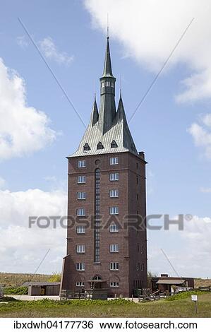 West Tower, Wangerooge, East Frisian Island, East Frisia, Lower Saxony, Germany, Europe View Large Photo Image Stock Photograph - West Tower, Wangerooge, East Frisian Island, East Frisia, Lower Saxony, Germany, Europe. Fotosearch