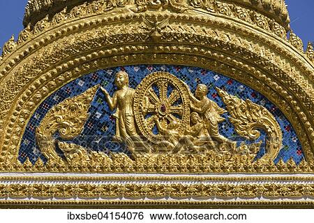 Wheel of Life, Wat Phra Chao Tai Yai Ong Tue temple, Ubon Ratchathani, Isan, Isaan, Thailand, Asia View Large Photo Image Stock Photograph - Wheel of Life, Wat Phra Chao Tai Yai Ong Tue temple, Ubon Ratchathani, Isan, Isaan, Thailand, Asia. Fotosearch