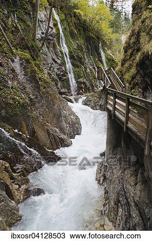Wimbachklamm, Ramsau bei Berchtesgaden, Berchtesgaden National Park, Berchtesgaden District, Upper Bavaria, Bavaria, Germany, Europe View Large Photo Image Stock Image - Wimbachklamm, Ramsau bei Berchtesgaden, Berchtesgaden National Park, Berchtesgaden District, Upper Bavaria, Bavaria, Germany, Europe. Fotosearch