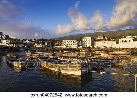Wooden boats in the old harbour of Moroni, Grande Comore, Comoros, Africa View Large Photo Image Stock Image - Wooden boats in the old harbour of Moroni, Grande Comore, Comoros, Africa. Fotosearch