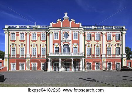 Baroque castle Katharinental or Kadrioru Loss, Tallinn, Estonia, Europe View Large Photo Image Stock Image - Baroque castle Katharinental or Kadrioru Loss, Tallinn, Estonia, Europe. Fotosearch